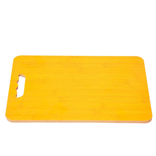 Organic Bamboo Cutting Board with Carry Handle